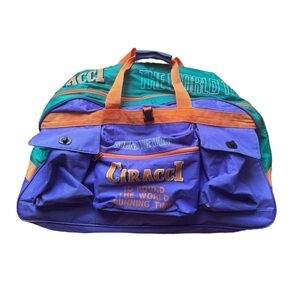 VTG CIRACCI Bag ´90s Holdall Extra Large Gym Bag/ Travel Bag